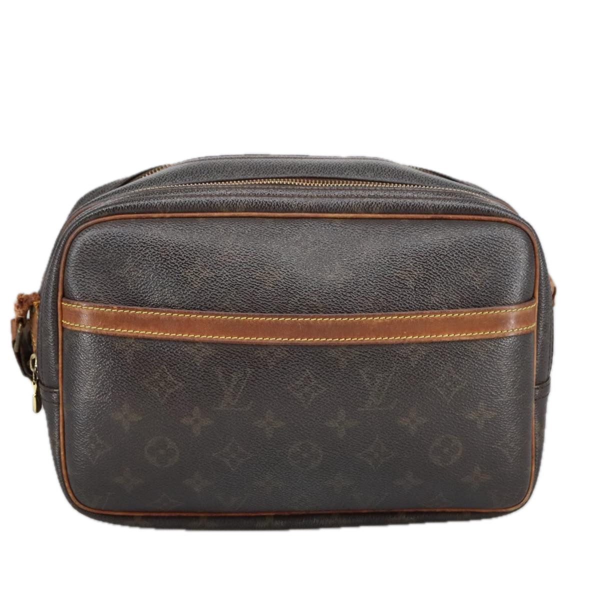 LOUIS VUITTON Monogram Reporter PM Shoulder Bag M45254 LV Auth bs19551