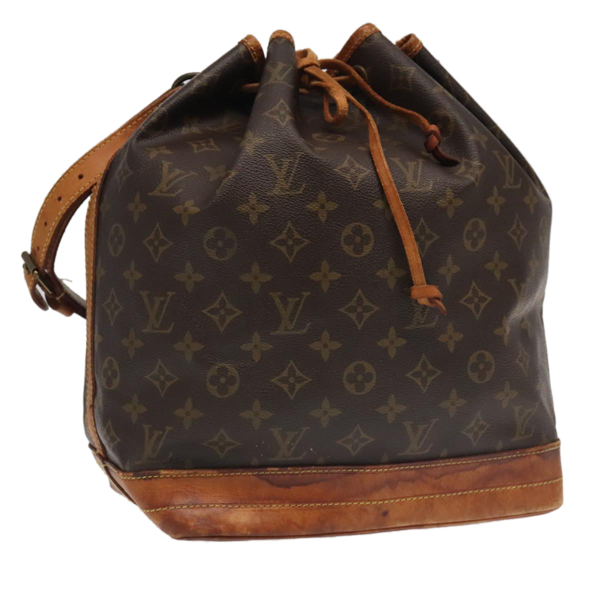 LOUIS VUITTON Monogram Noe Shoulder Bag M42224 LV Auth bs19595