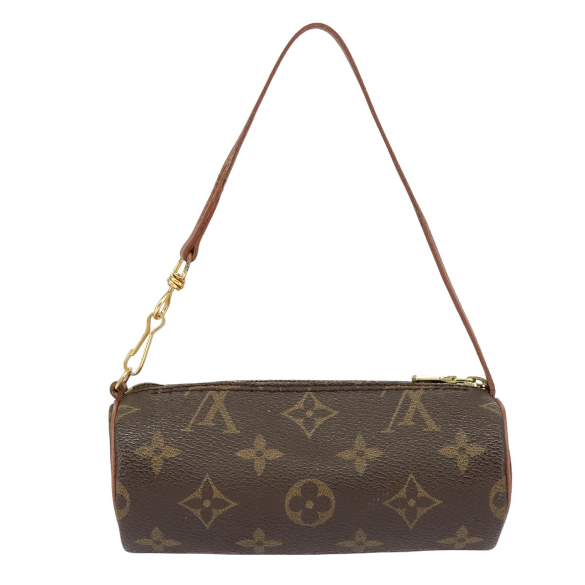 LOUIS VUITTON Monogram Papillon Pouch LV Auth bs19681