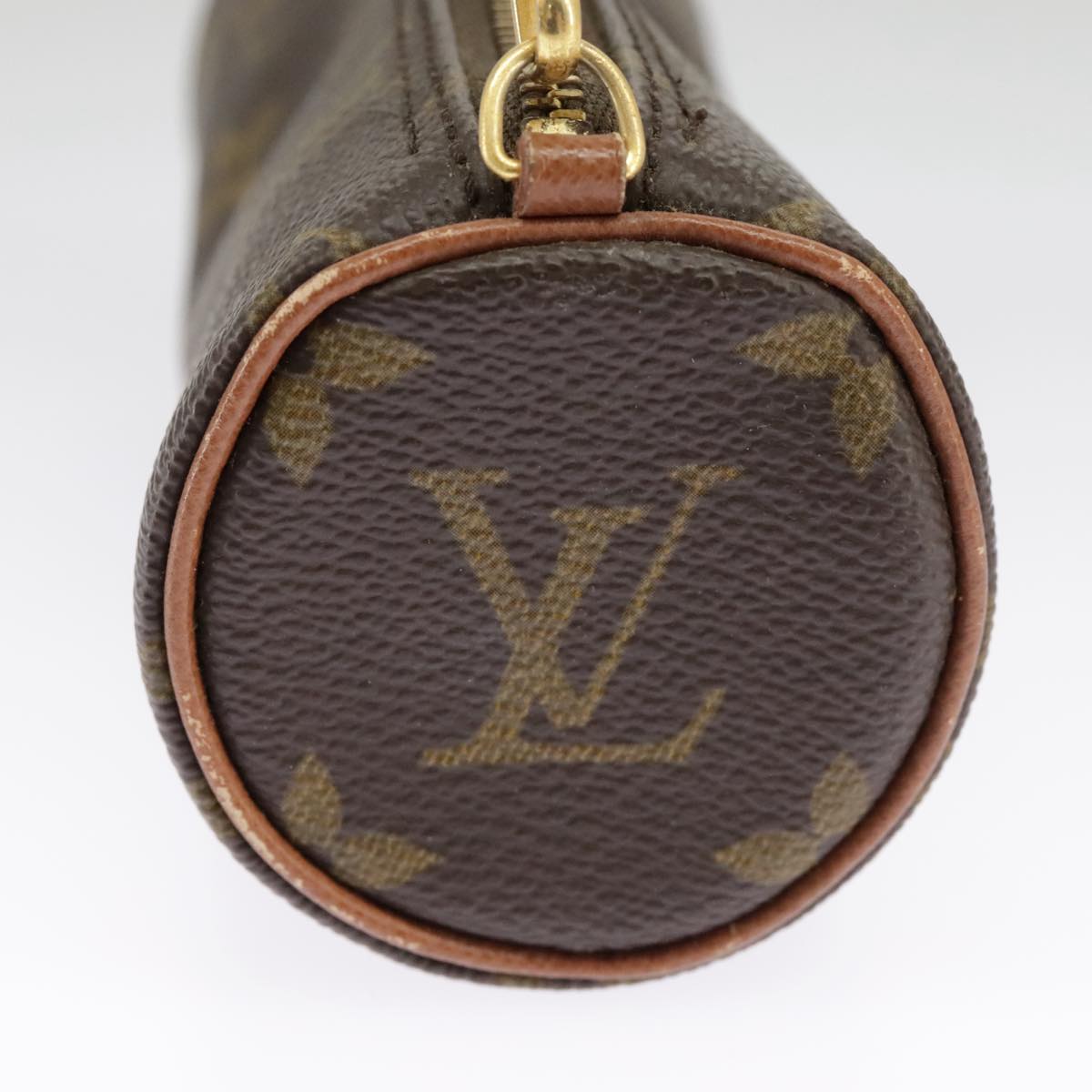 LOUIS VUITTON Monogram Papillon Pouch LV Auth bs19684