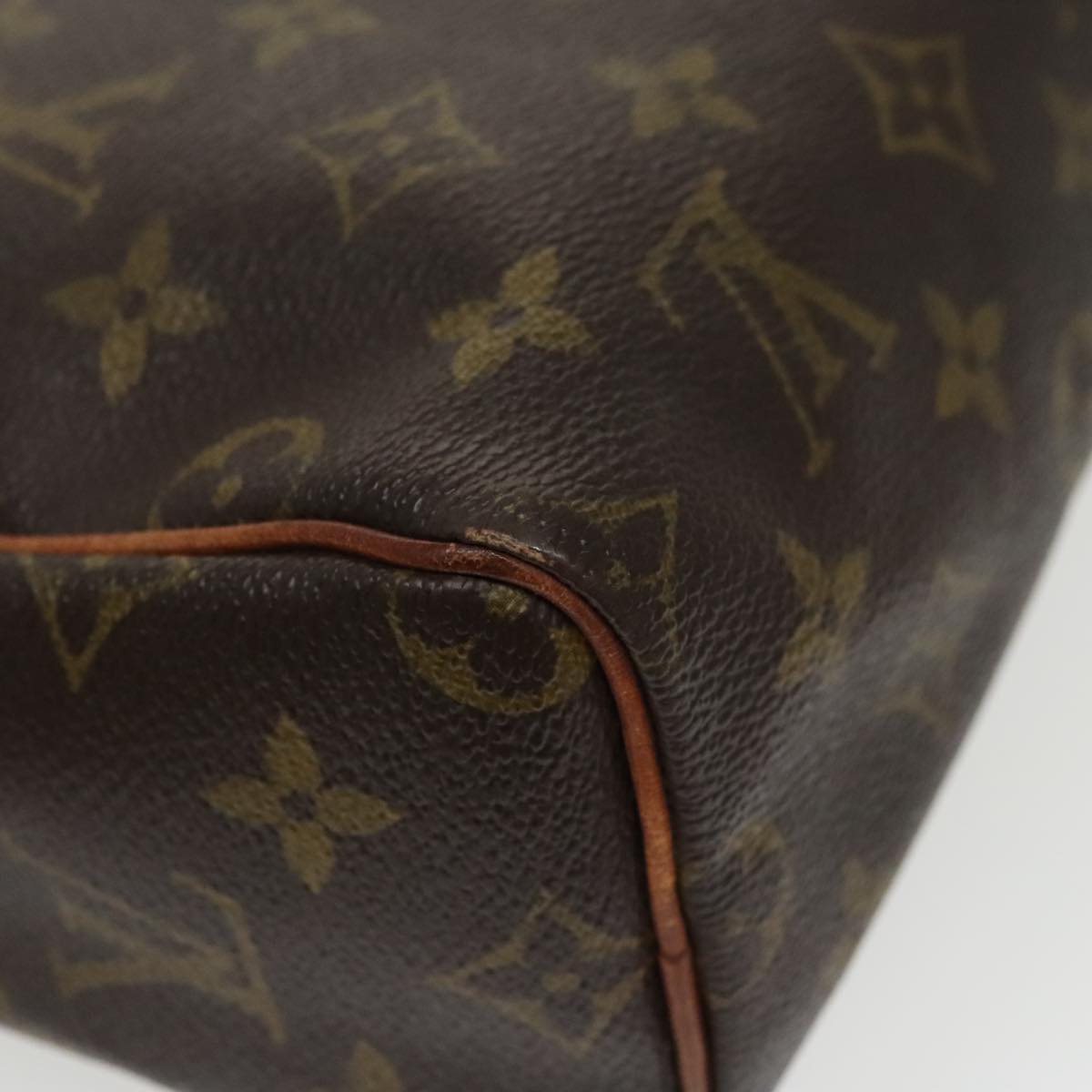 LOUIS VUITTON Monogram Tulle Lee Shoulder Bag M51348 LV Auth bs19708