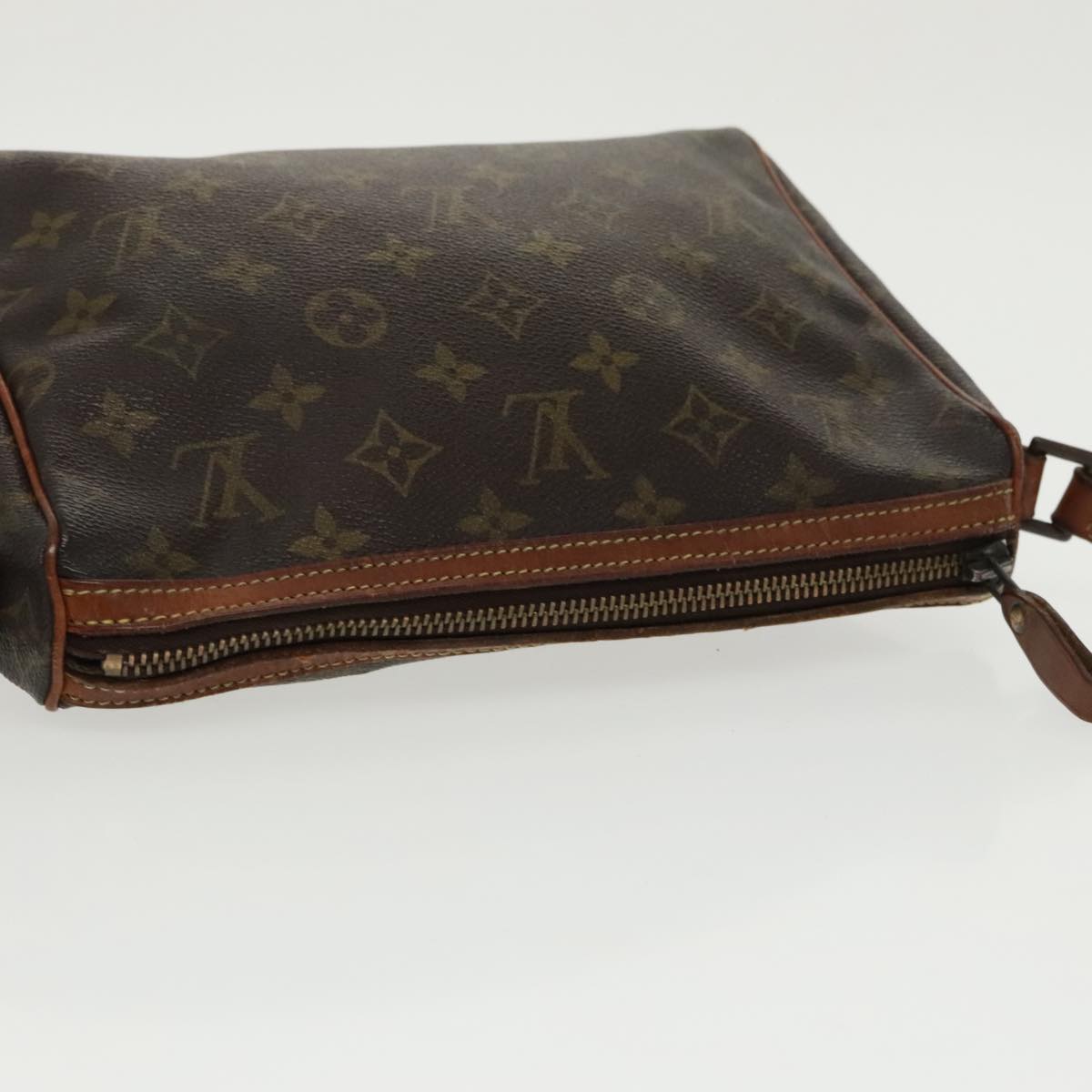 LOUIS VUITTON Monogram Tulle Lee Shoulder Bag M51348 LV Auth bs19708