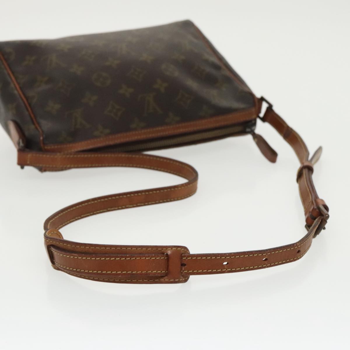 LOUIS VUITTON Monogram Tulle Lee Shoulder Bag M51348 LV Auth bs19708