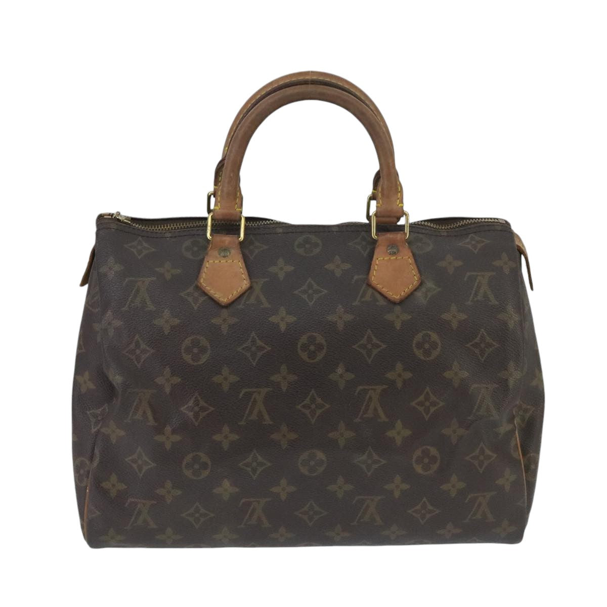 LOUIS VUITTON Monogram Speedy 30 Hand Bag M41526 LV Auth bs19712