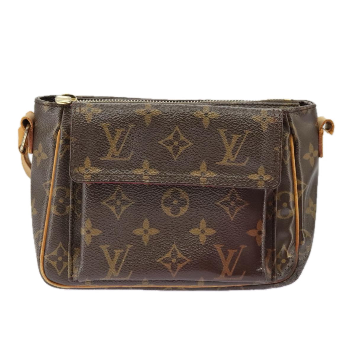 LOUIS VUITTON Monogram Viva Cite PM Shoulder Bag M51165 LV Auth bs19793