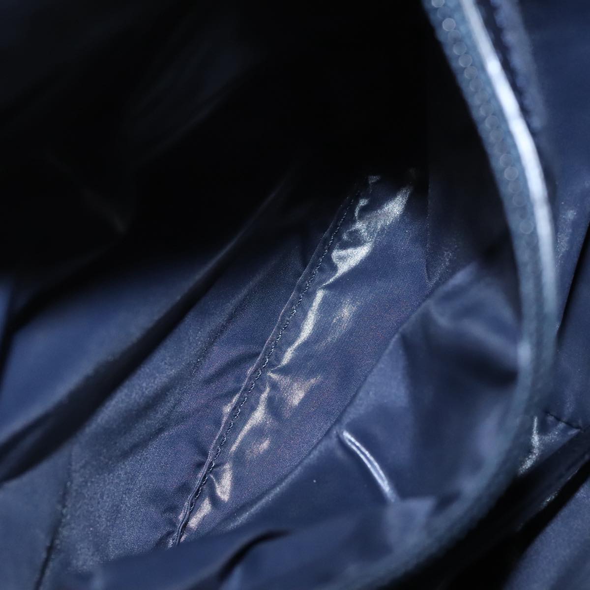 CHANEL Coco Cocoon Shoulder Bag Silver CC Auth bs19808