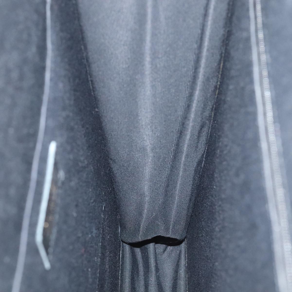 CHANEL Mademoiselle Choco Bar line Tote Bag Leather Red CC Auth bs19852V