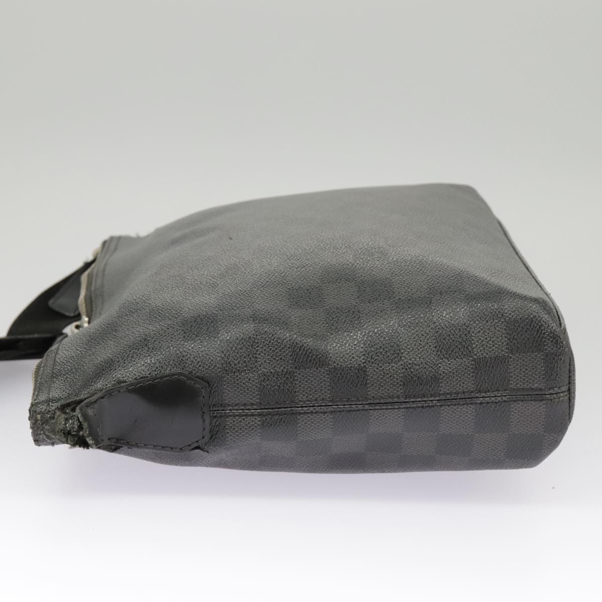 LOUIS VUITTON Damier Graphite Mick PM Shoulder Bag N40003 LV Auth bs19945