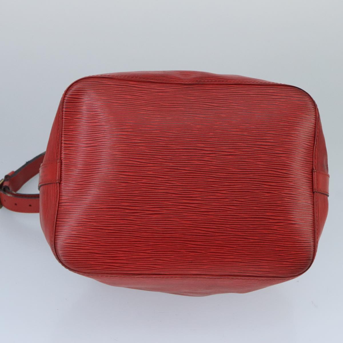 LOUIS VUITTON Epi Petit Noe Shoulder Bag Red M44107 LV Auth bs19972