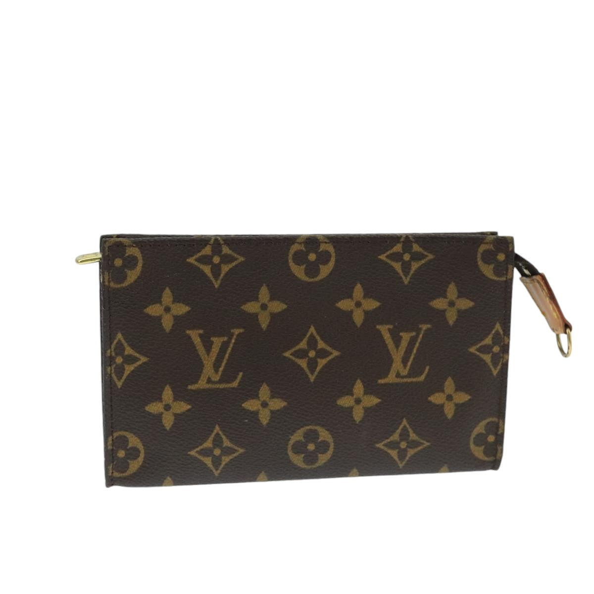 LOUIS VUITTON Monogram Bucket PM Accessory Pouch LV Auth bs20033