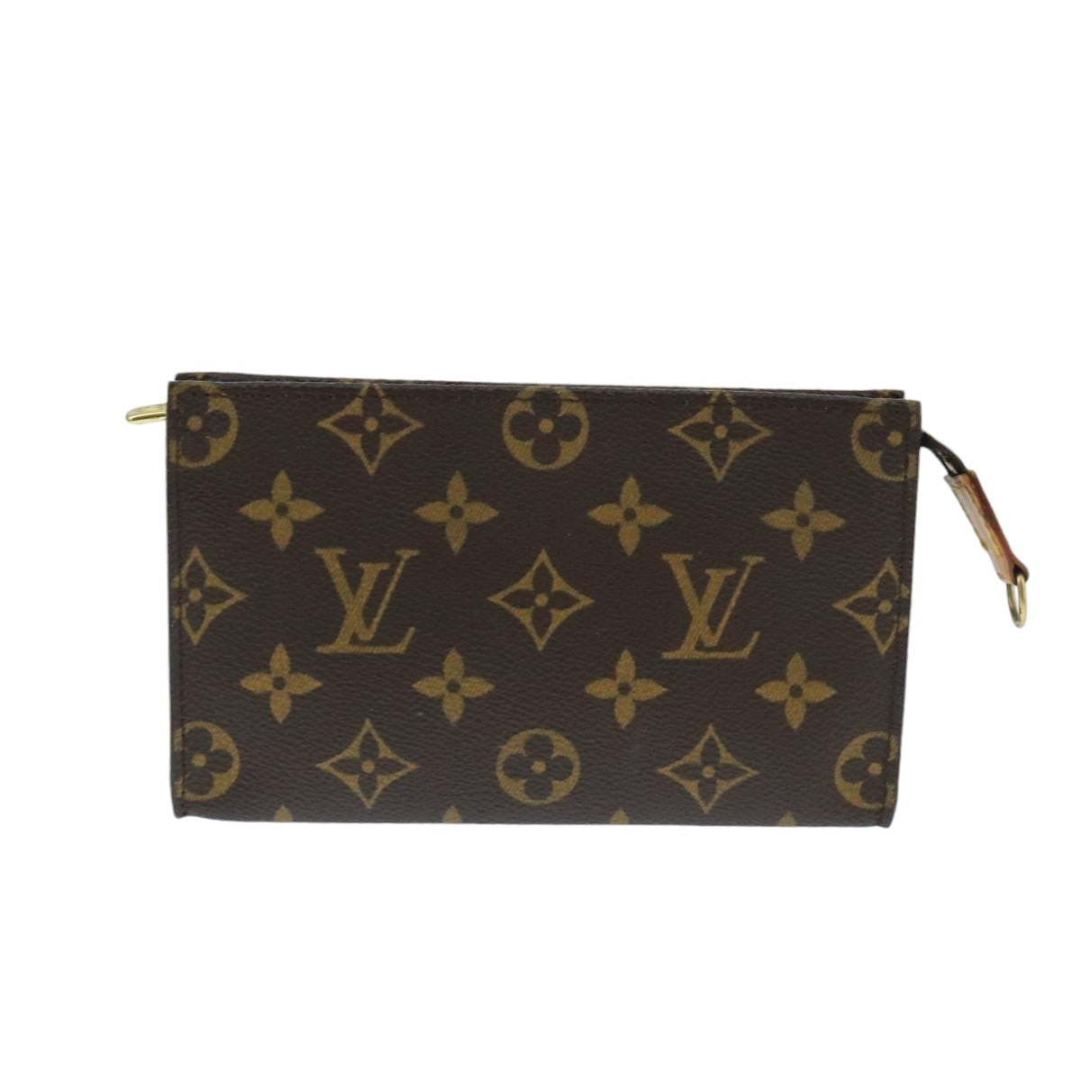 LOUIS VUITTON Monogram Bucket PM Accessory Pouch LV Auth bs20033