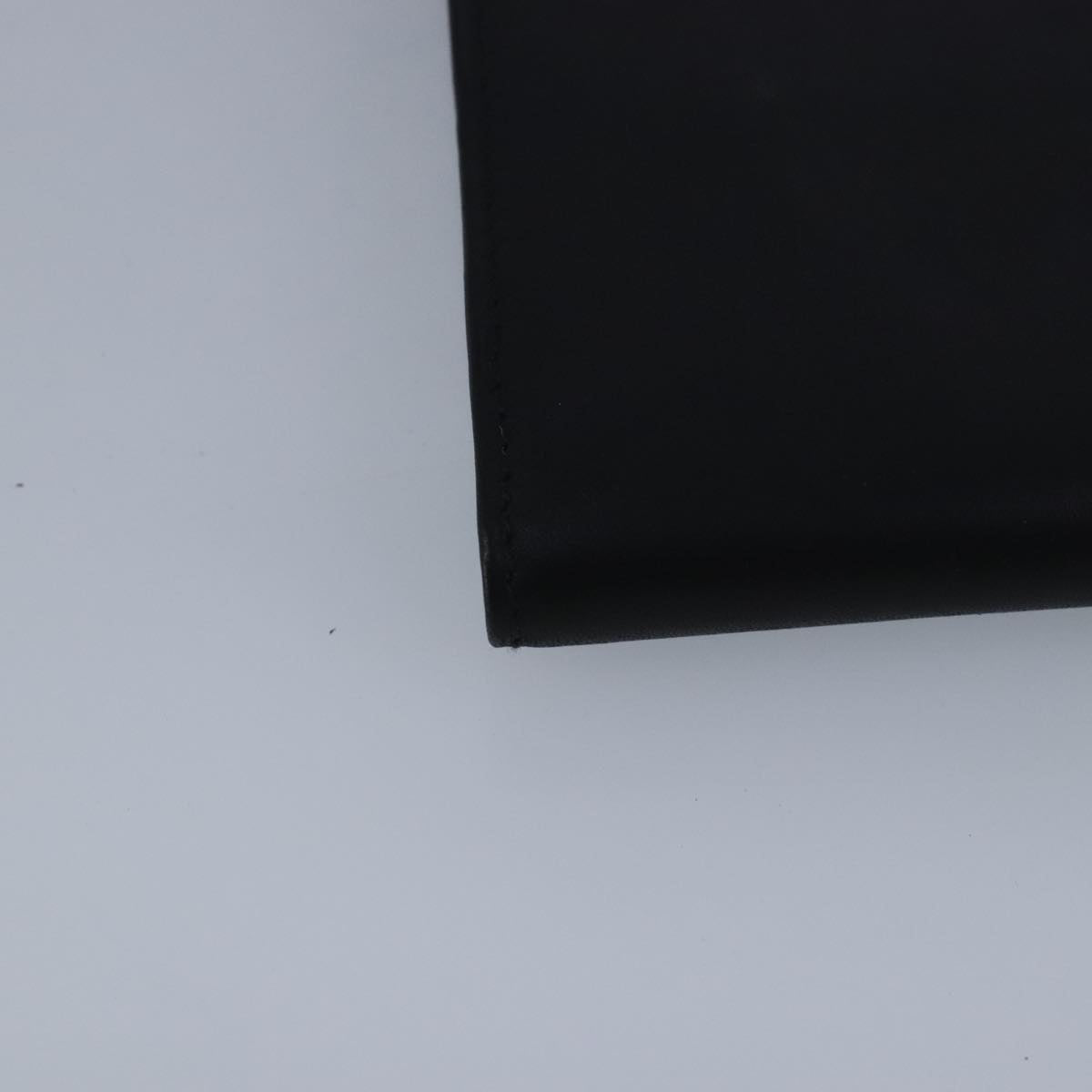 Salvatore Ferragamo Wallet Leather Black Auth bs20080