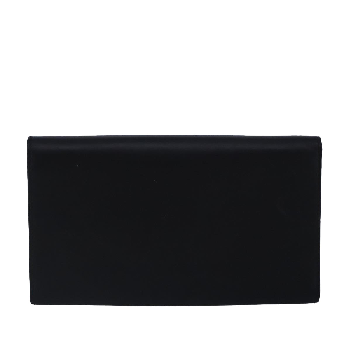 Salvatore Ferragamo Wallet Leather Black Auth bs20080