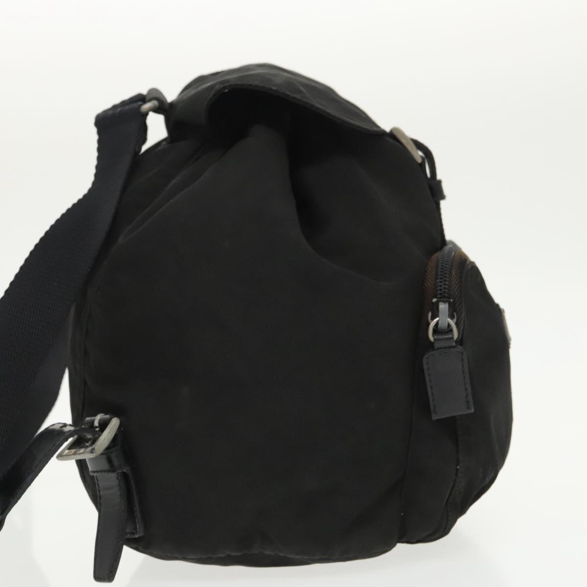 PRADA Backpack Nylon Black Auth bs20099