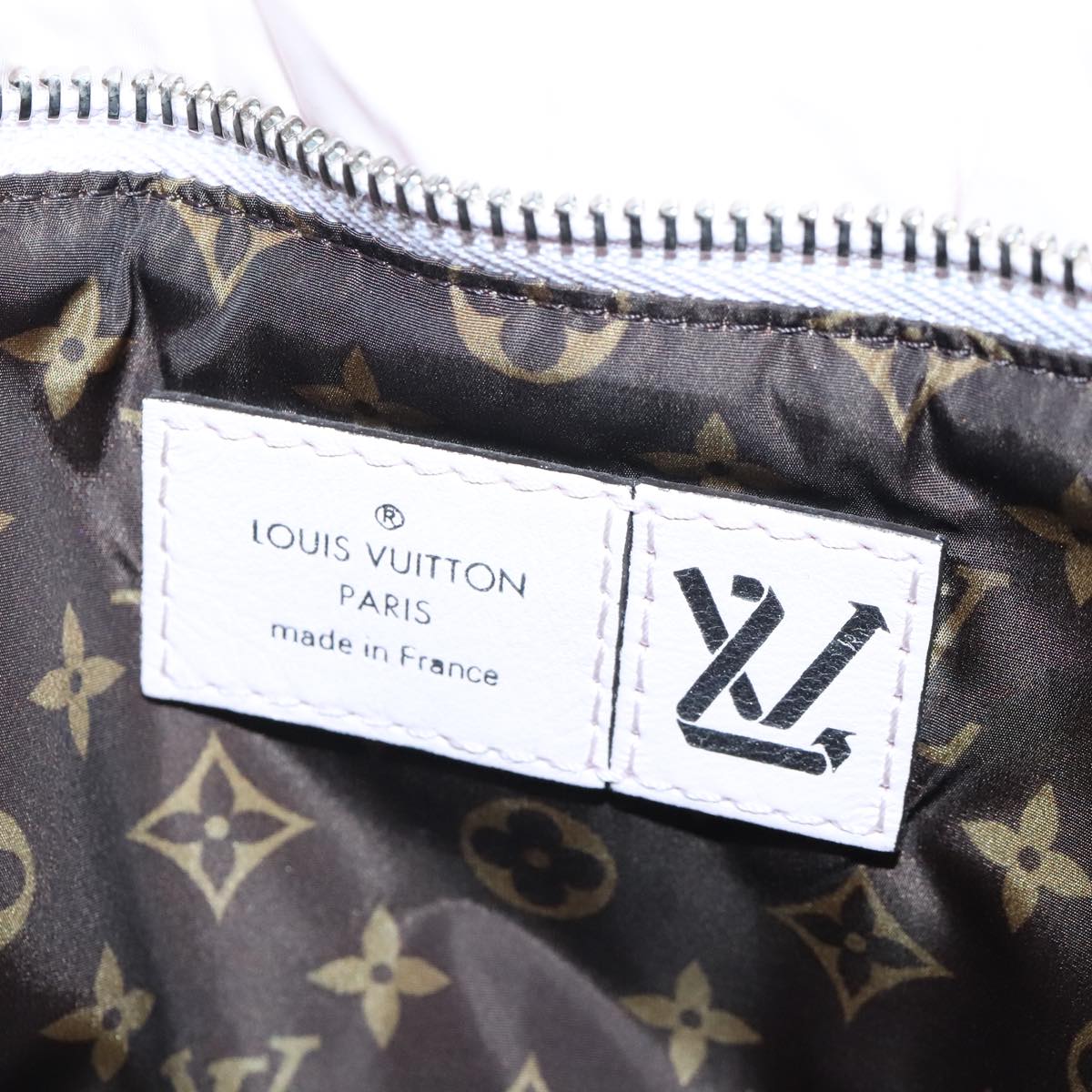 LOUIS VUITTON Maxi Multi Pochette Accessories Bag Nylon Pink M21056 Auth bs20130