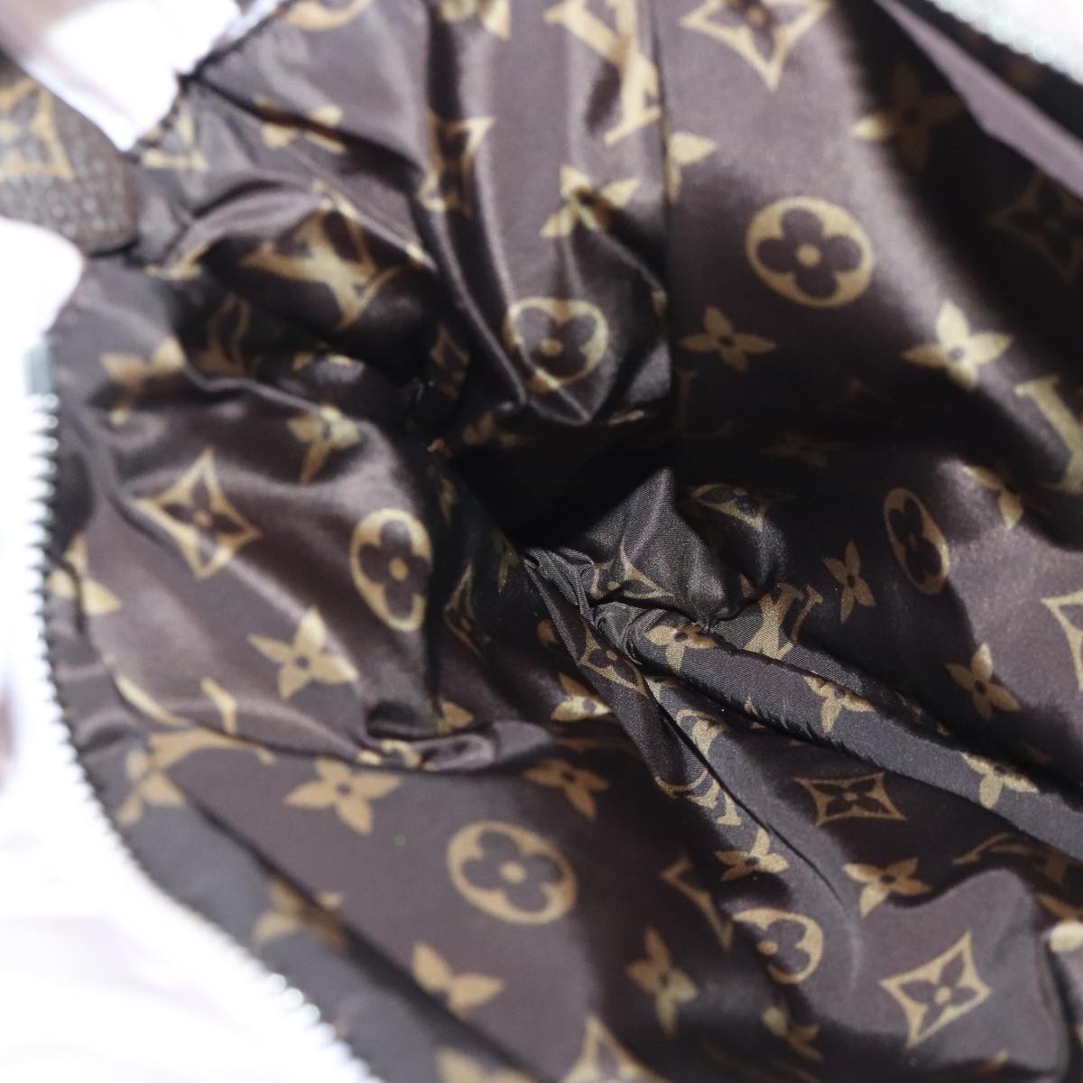 LOUIS VUITTON Maxi Multi Pochette Accessories Bag Nylon Pink M21056 Auth bs20130