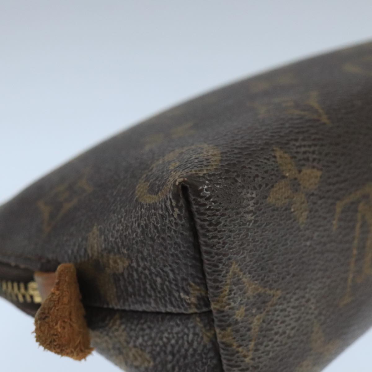 LOUIS VUITTON Monogram Pochette Cosmetic PM Cosmetic Pouch M47515 Auth bs20131