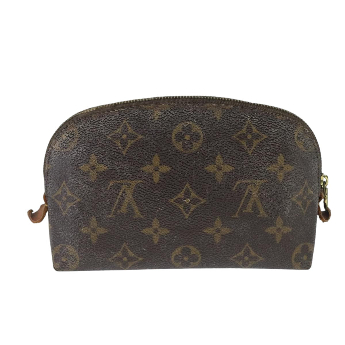 LOUIS VUITTON Monogram Pochette Cosmetic PM Cosmetic Pouch M47515 Auth bs20131