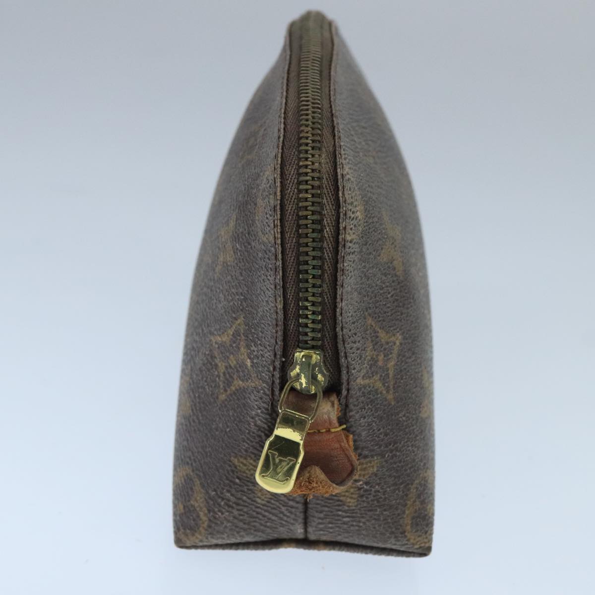 LOUIS VUITTON Monogram Pochette Cosmetic PM Cosmetic Pouch M47515 Auth bs20131