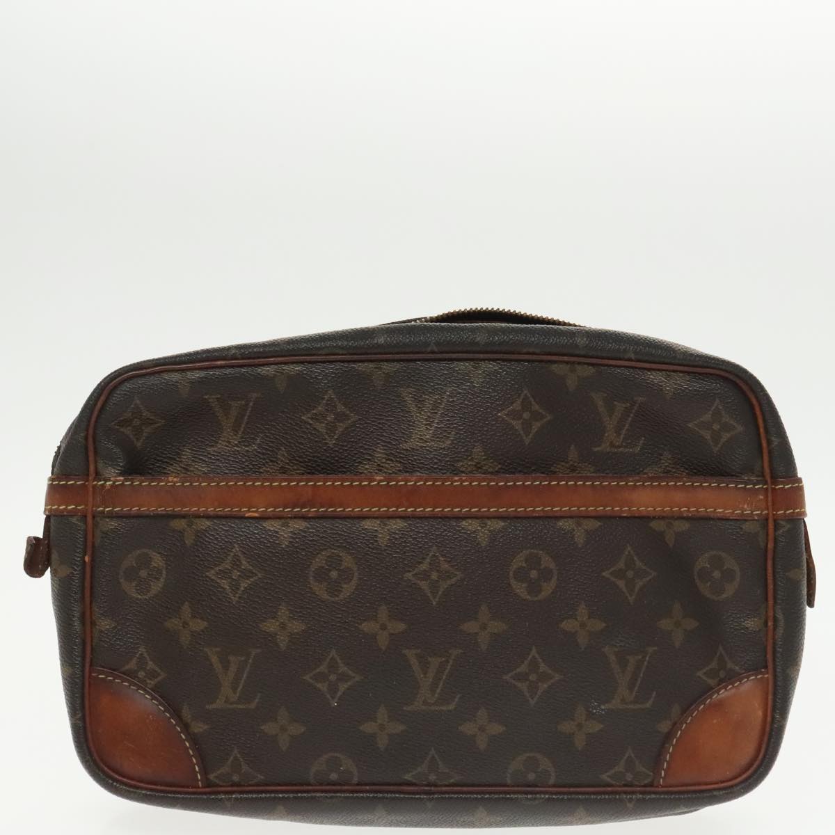 LOUIS VUITTON Monogram Clutch Bag 2Set LV Auth bs20215