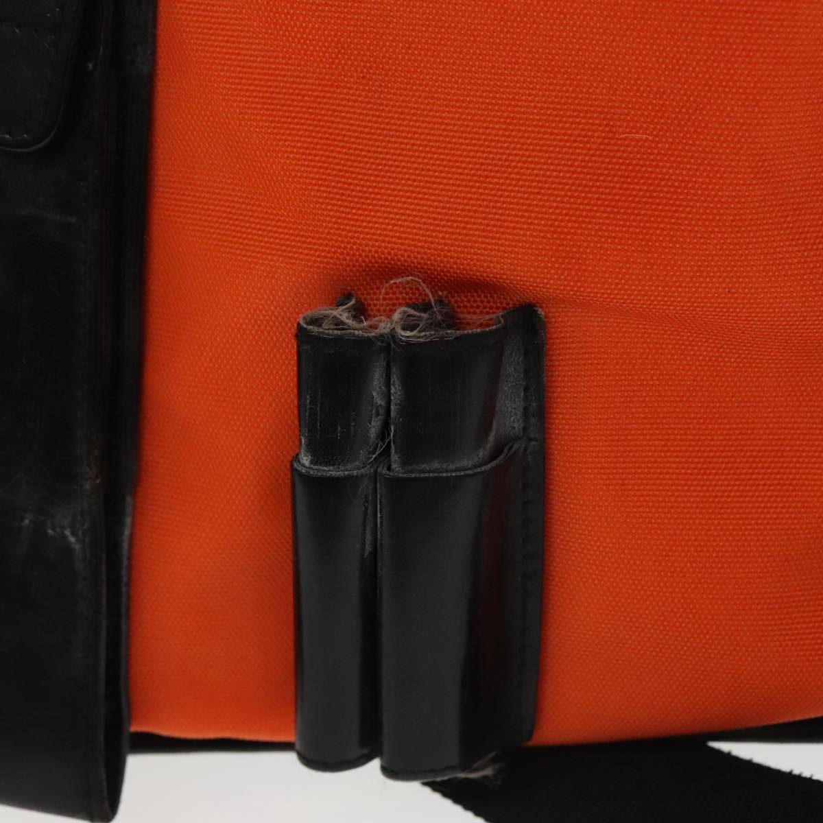 GUCCI Shoulder Bag Nylon Orange 019 0335 Auth bs20346