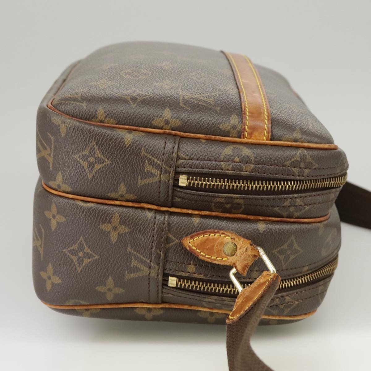 LOUIS VUITTON Monogram Reporter PM Shoulder Bag M45254 LV Auth bs20462