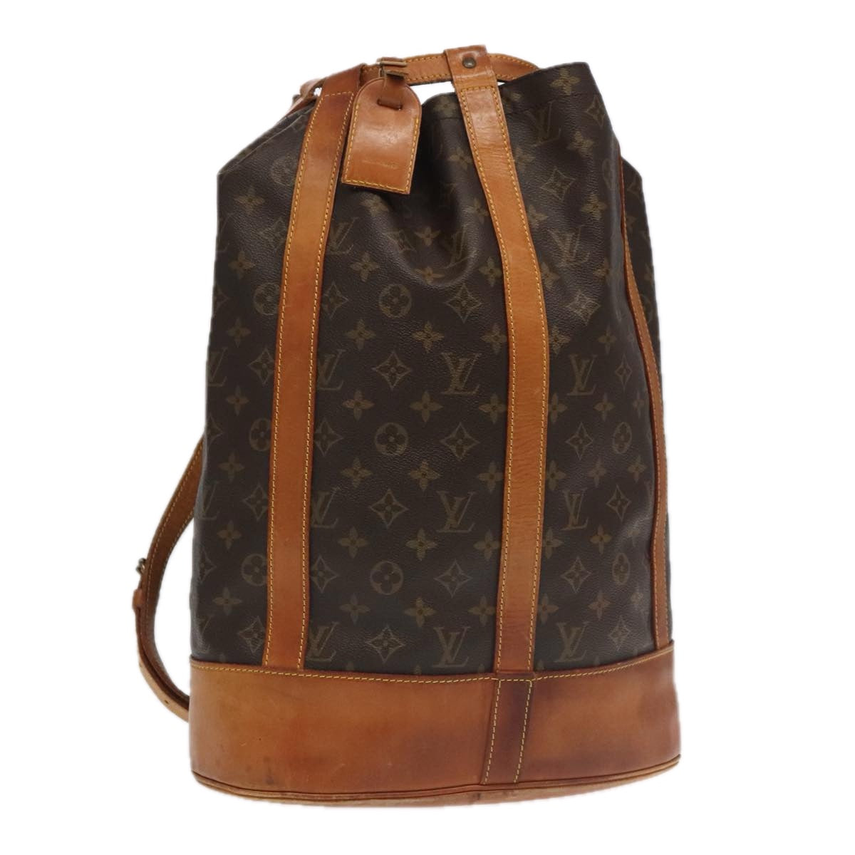 LOUIS VUITTON Monogram Randonnee GM Shoulder Bag M42244 LV Auth bs20493