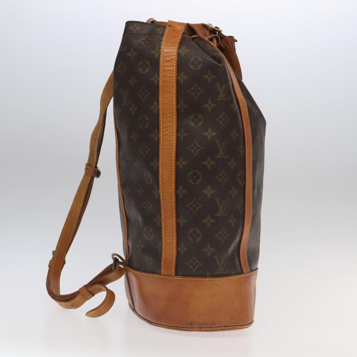 LOUIS VUITTON Monogram Randonnee GM Shoulder Bag M42244 LV Auth bs20493