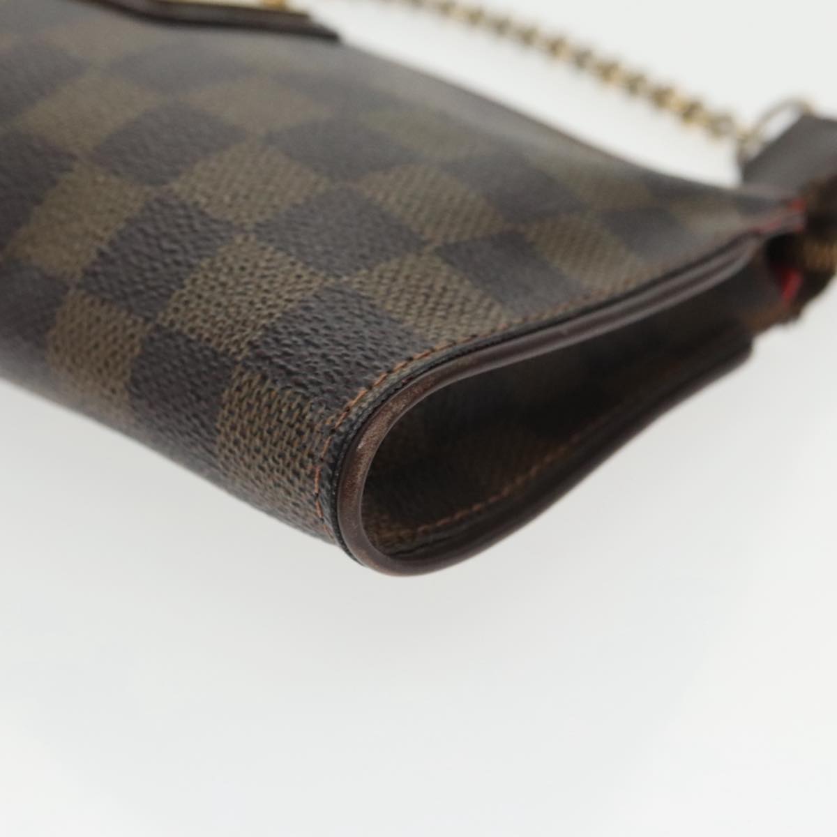 LOUIS VUITTON Damier Ebene Eva Shoulder Bag 2way N55213 LV Auth bs20511