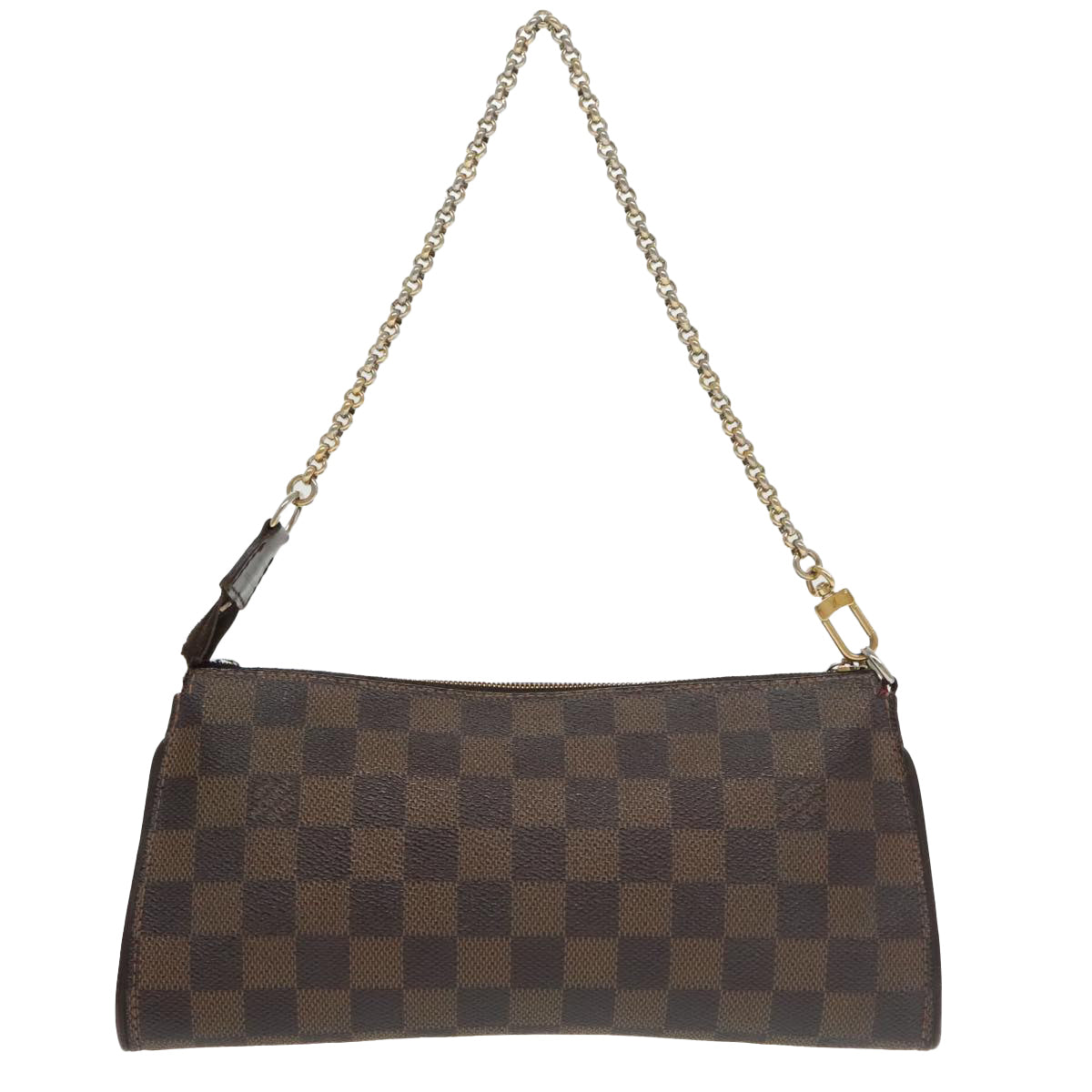 LOUIS VUITTON Damier Ebene Eva Shoulder Bag 2way N55213 LV Auth bs20511