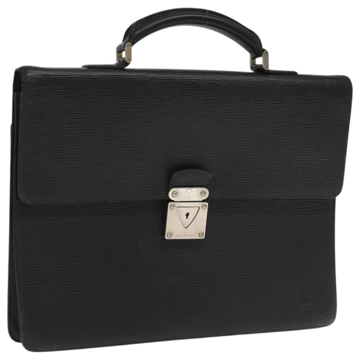 LOUIS VUITTON Epi Laguito Business Bag Noir M54552 LV Auth bs20630