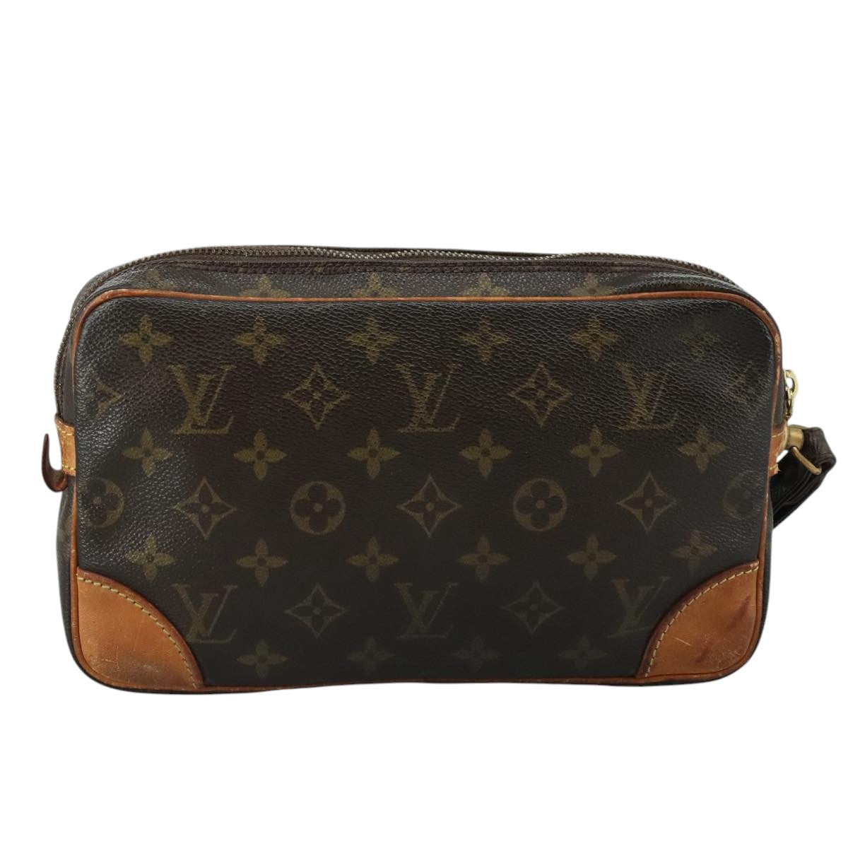 LOUIS VUITTON Monogram Marly Dragonne GM Clutch Bag M51825 LV Auth bs20856