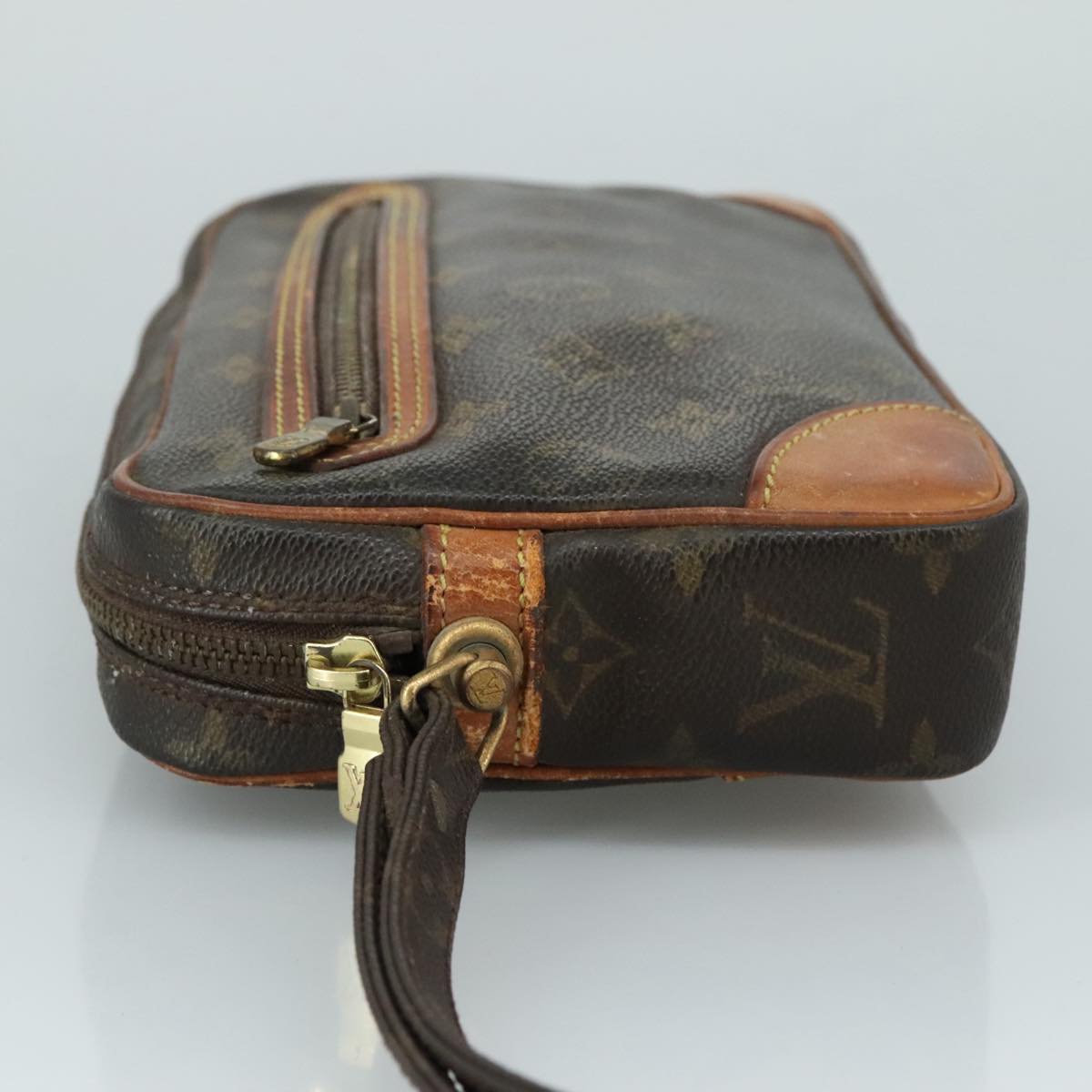 LOUIS VUITTON Monogram Marly Dragonne GM Clutch Bag M51825 LV Auth bs20856