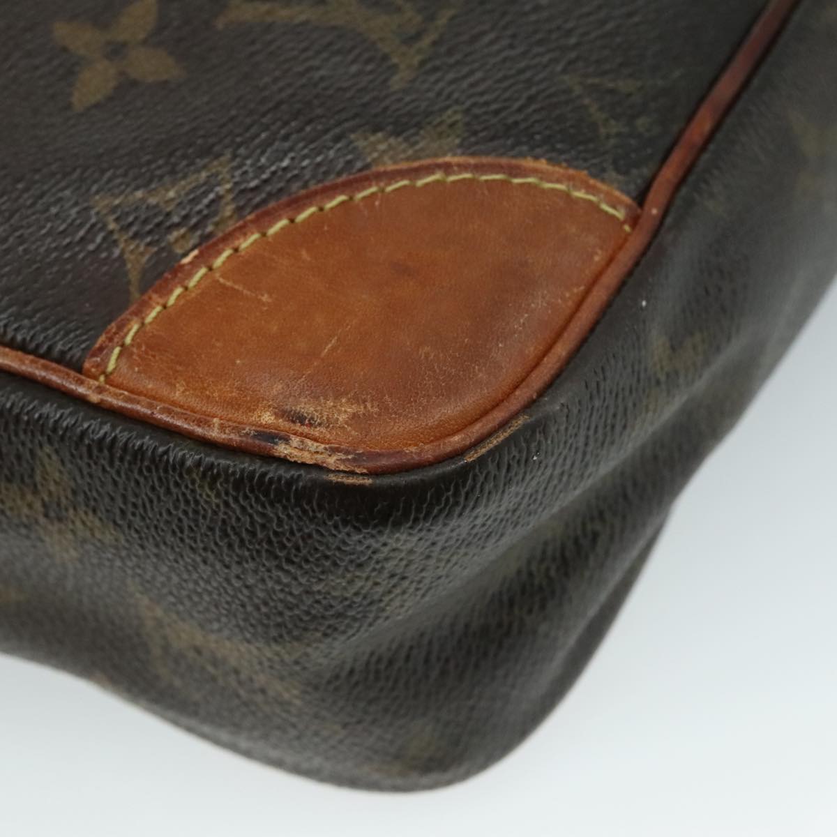 LOUIS VUITTON Monogram Compiegne 28 Clutch Bag M51845 LV Auth bs20858
