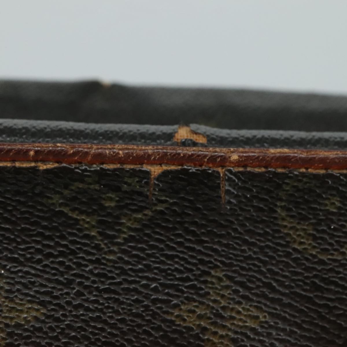 LOUIS VUITTON Monogram Compiegne 28 Clutch Bag M51845 LV Auth bs20858