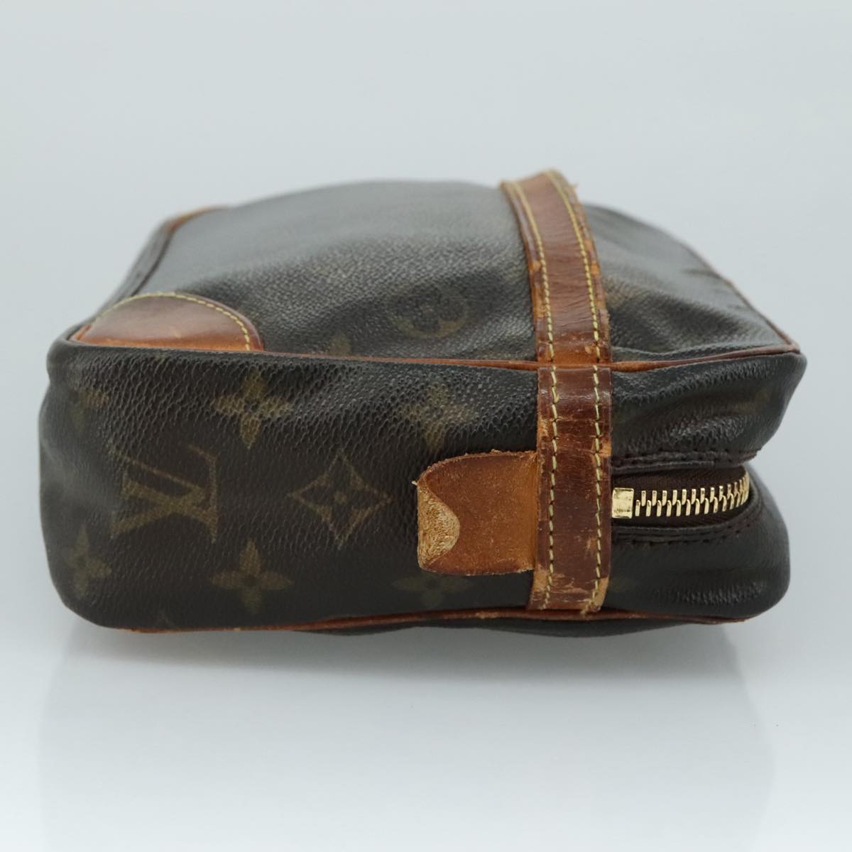 LOUIS VUITTON Monogram Compiegne 28 Clutch Bag M51845 LV Auth bs20858