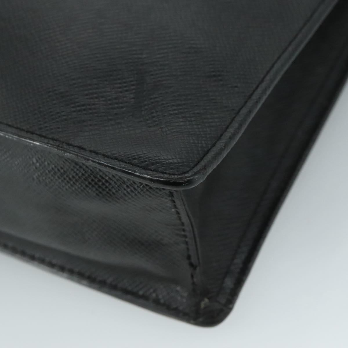 LOUIS VUITTON Taiga Porte Documents Angara Briefcase Ardoise M30772 Auth bs20889