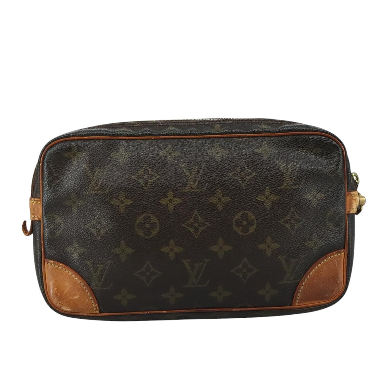 LOUIS VUITTON Monogram Marly Dragonne GM Clutch Bag M51825 LV Auth bs20990