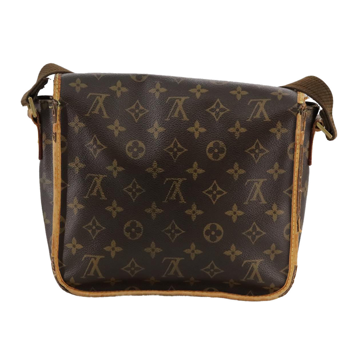 LOUIS VUITTON Monogram Messenger Bosphore PM Shoulder Bag M40106 LV Auth bs20993