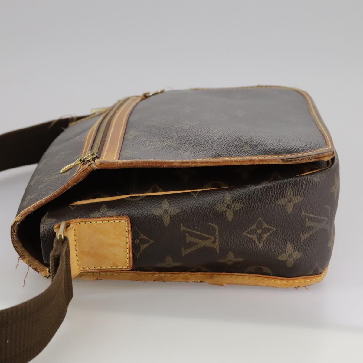 LOUIS VUITTON Monogram Messenger Bosphore PM Shoulder Bag M40106 LV Auth bs20993