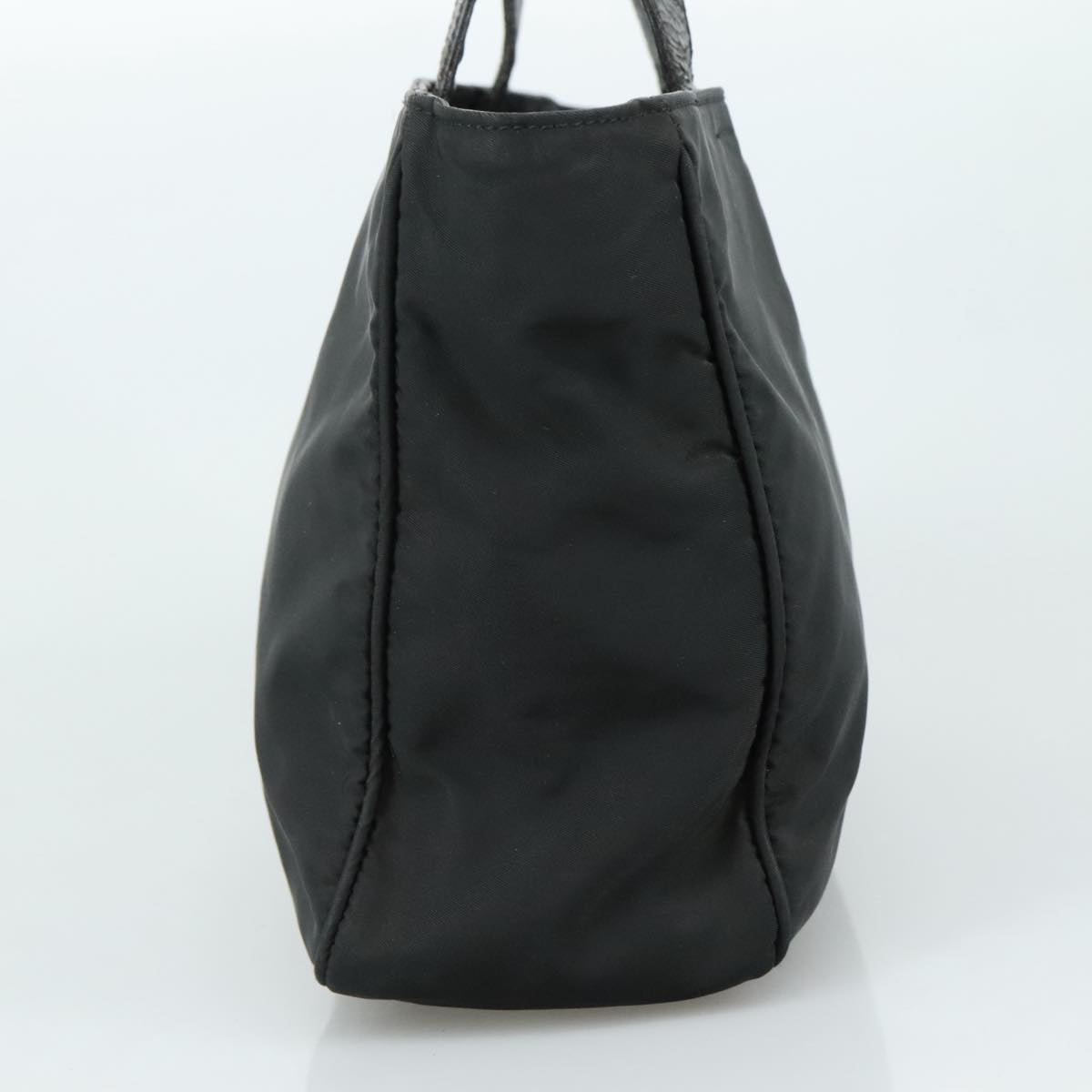 PRADA Hand Bag Nylon Black Auth bs21031