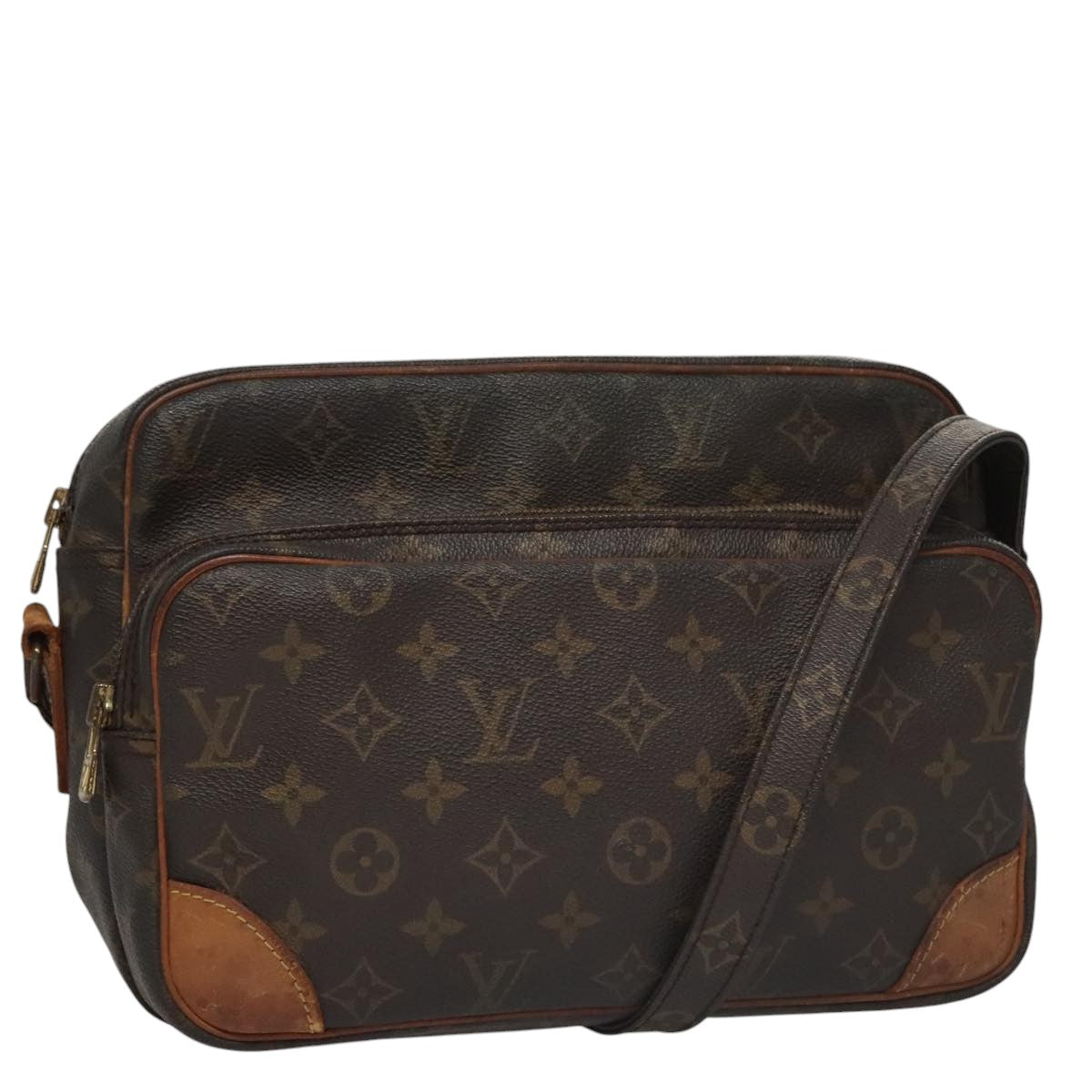 LOUIS VUITTON Monogram Nile Shoulder Bag M45244 LV Auth bs21096