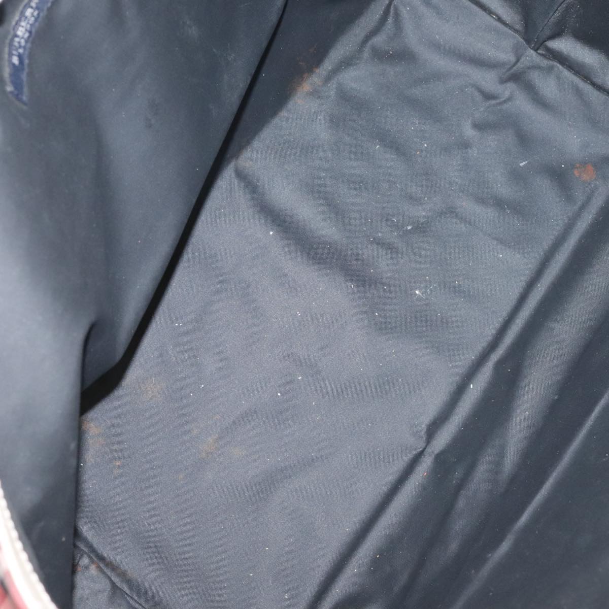 BURBERRY Nova Check Tote Bag Nylon Red Auth bs21181