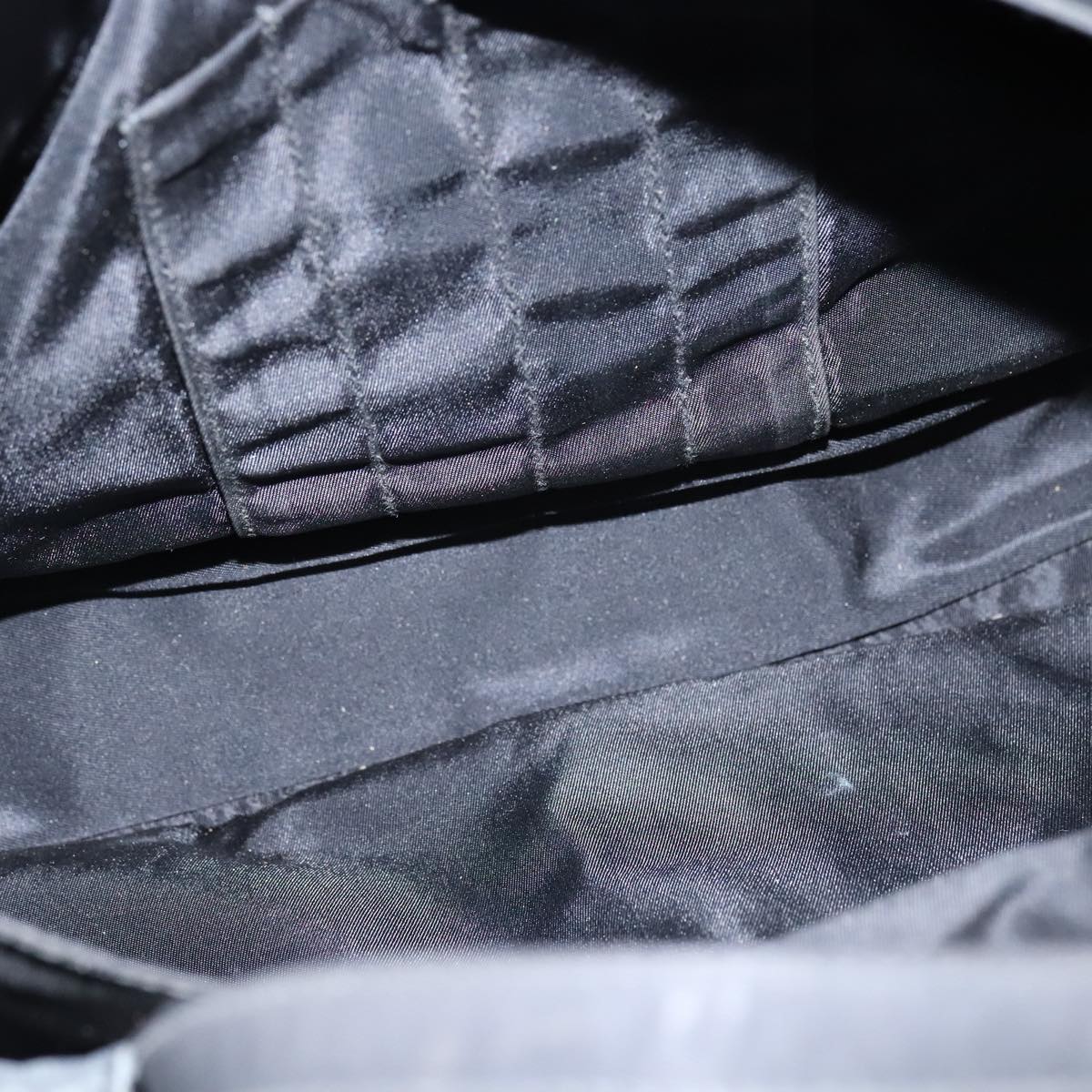 PRADA Hand Bag Nylon 2way Black Auth bs21184