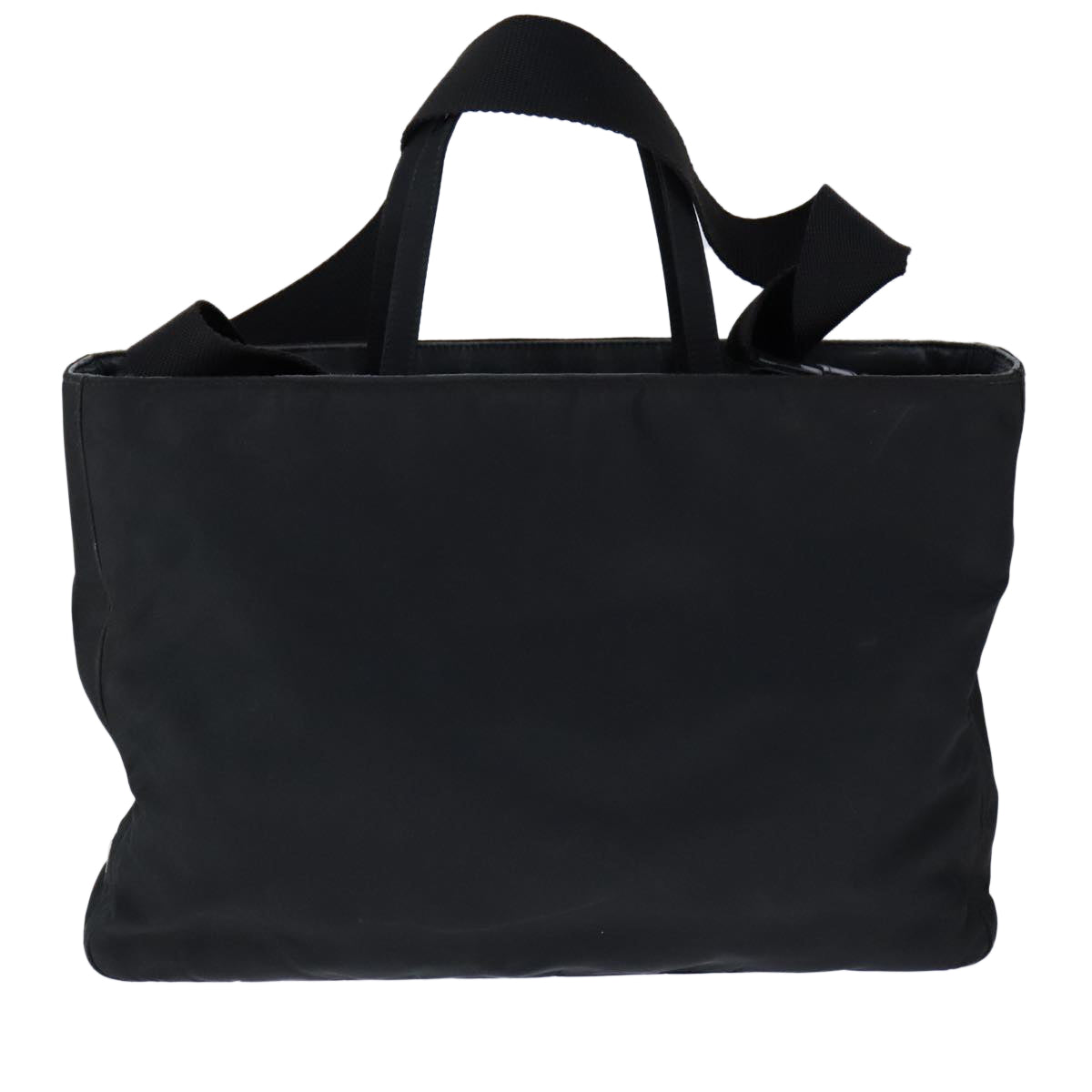 PRADA Hand Bag Nylon 2way Black Auth bs21184