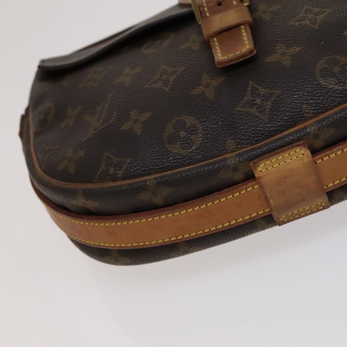 LOUIS VUITTON Monogram Jeune Fille GM Shoulder Bag M51225 LV Auth bs21244