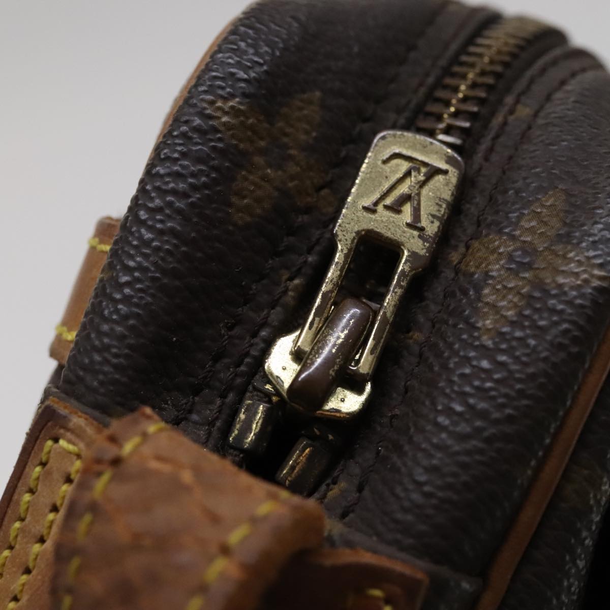 LOUIS VUITTON Monogram Jeune Fille GM Shoulder Bag M51225 LV Auth bs21244