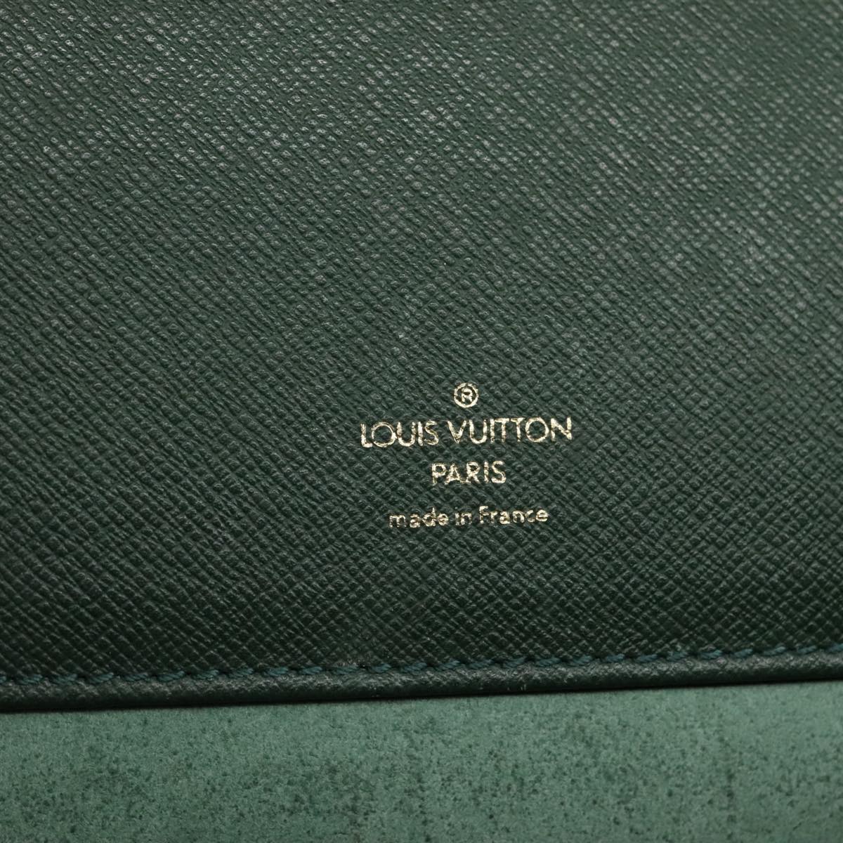 LOUIS VUITTON Taiga Serviette Kourad Business Bag Epicea M30074 LV Auth bs21261