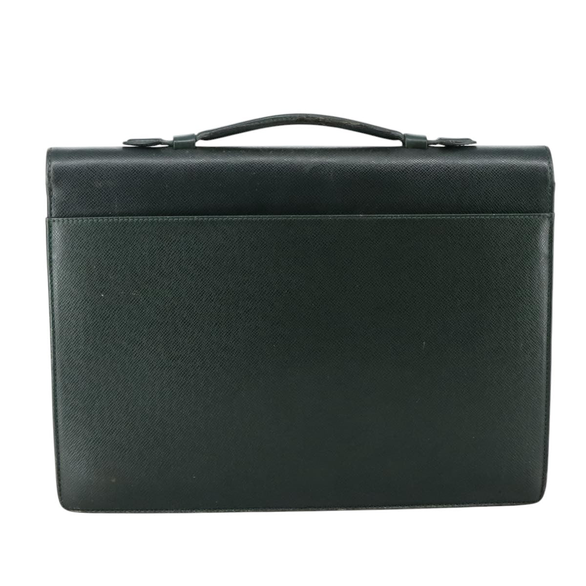 LOUIS VUITTON Taiga Serviette Kourad Business Bag Epicea M30074 LV Auth bs21261