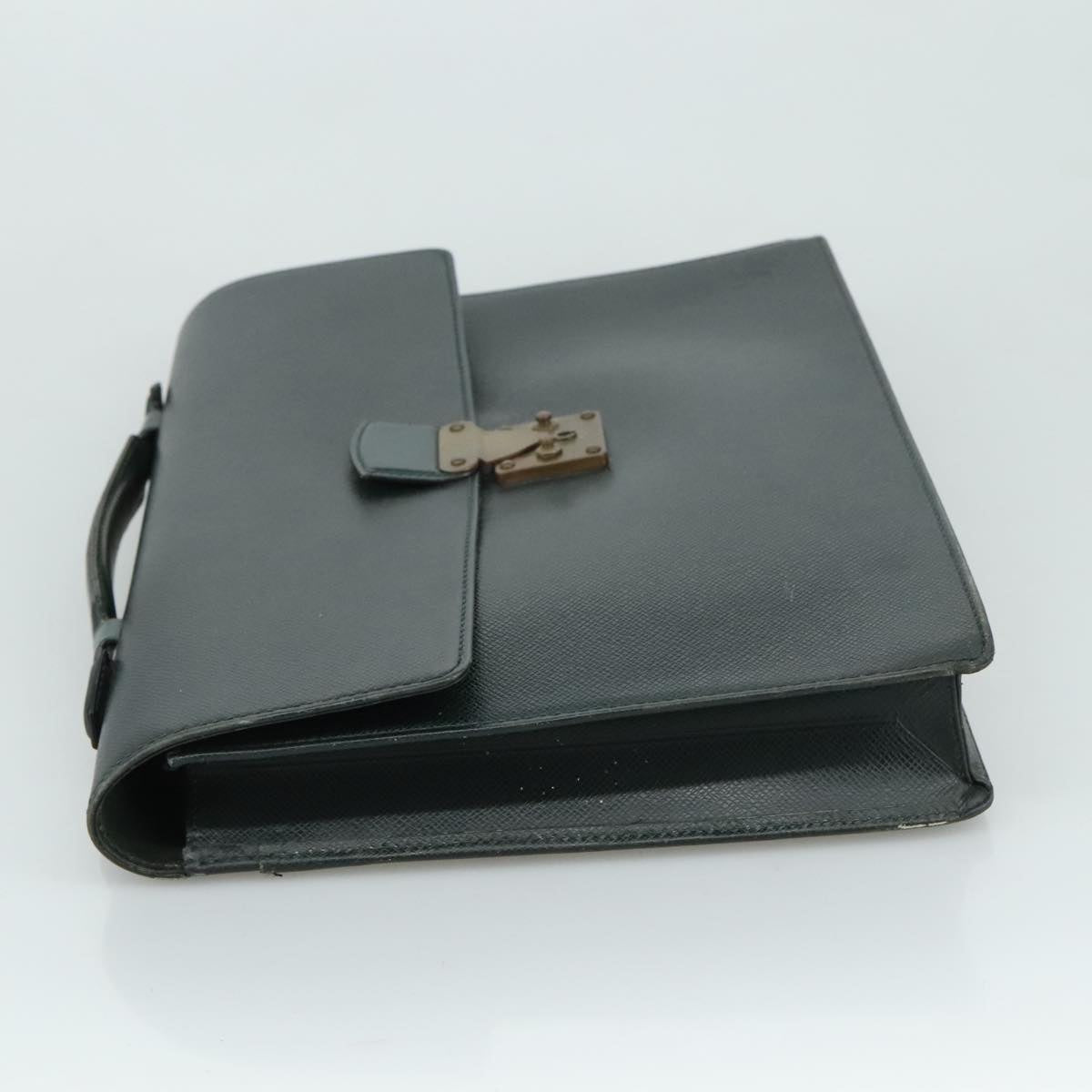 LOUIS VUITTON Taiga Serviette Kourad Business Bag Epicea M30074 LV Auth bs21261